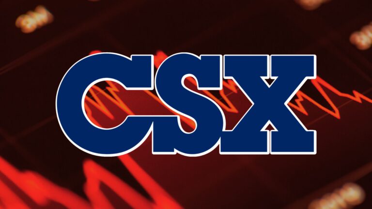 CSX Stock Forecast: CSX Corp In A Decline Phase