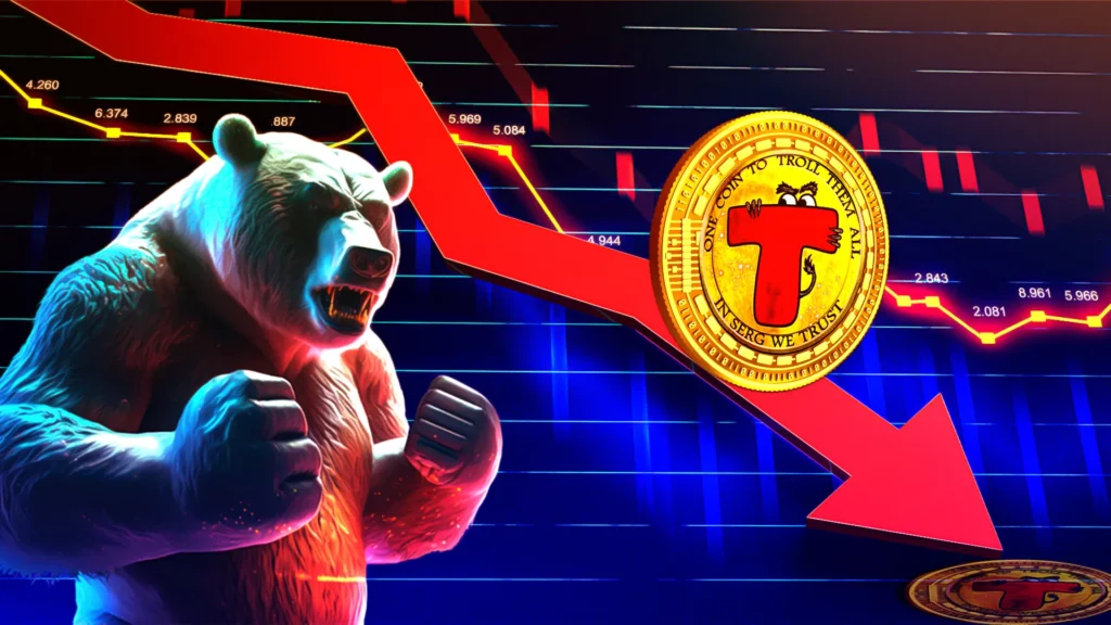 Bears Dominated TROLL Coin; Will Price Retain $0.000000112 Mark?