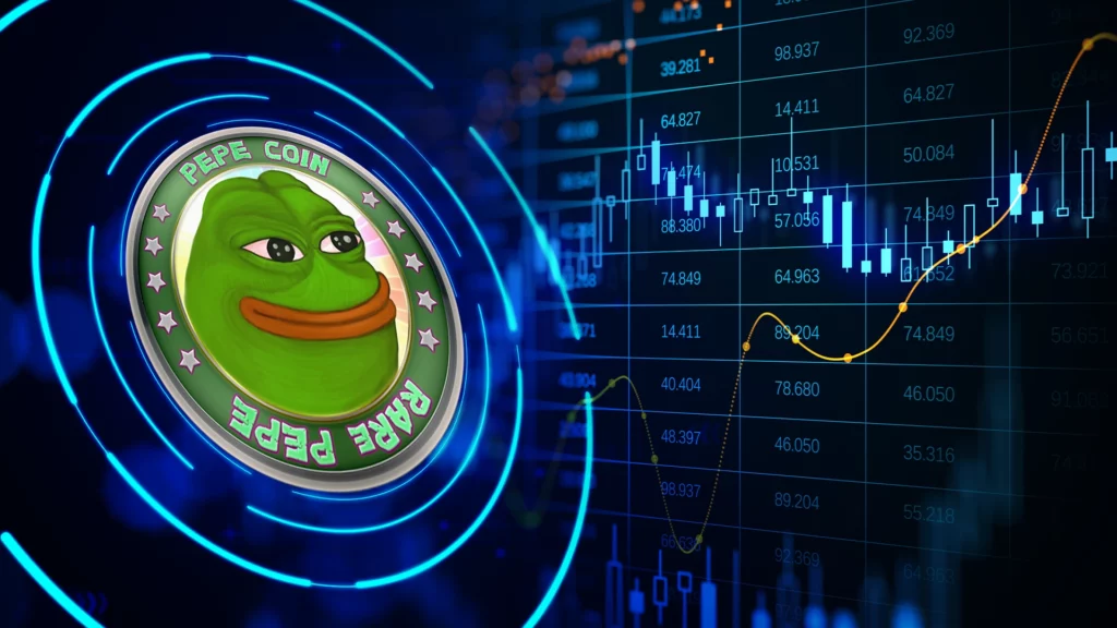 Pepe Memecoin Sets New All-time High; Bullish Domination at Peak