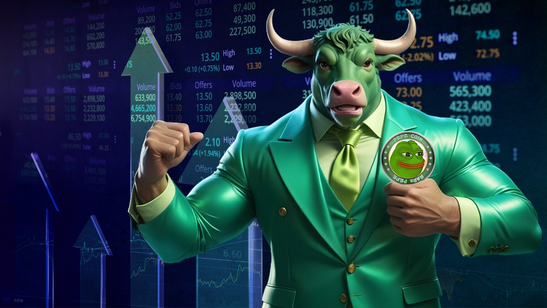 PEPE Price Increased by 64% from Last Swing Low; New Highs Ahead?