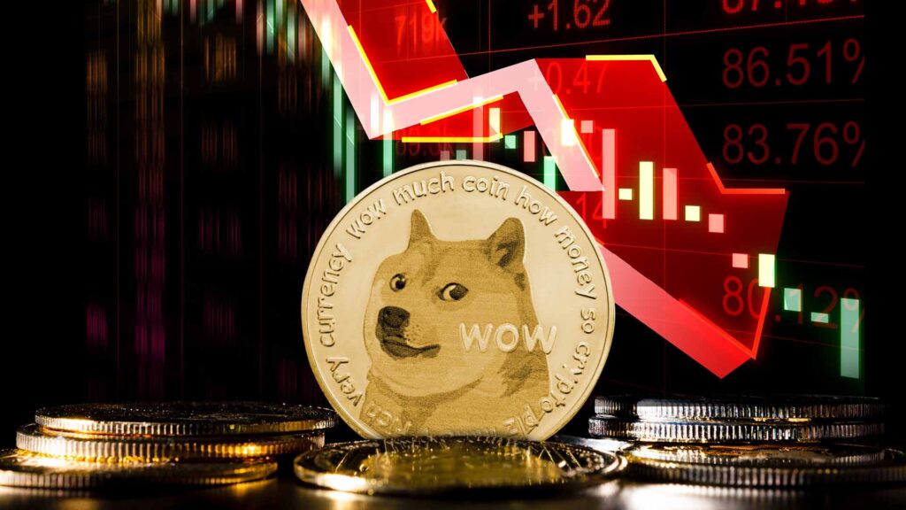 Цена Dogecoin под угрозой, поскольку ключевой индикатор стал медвежьим, что дальше?