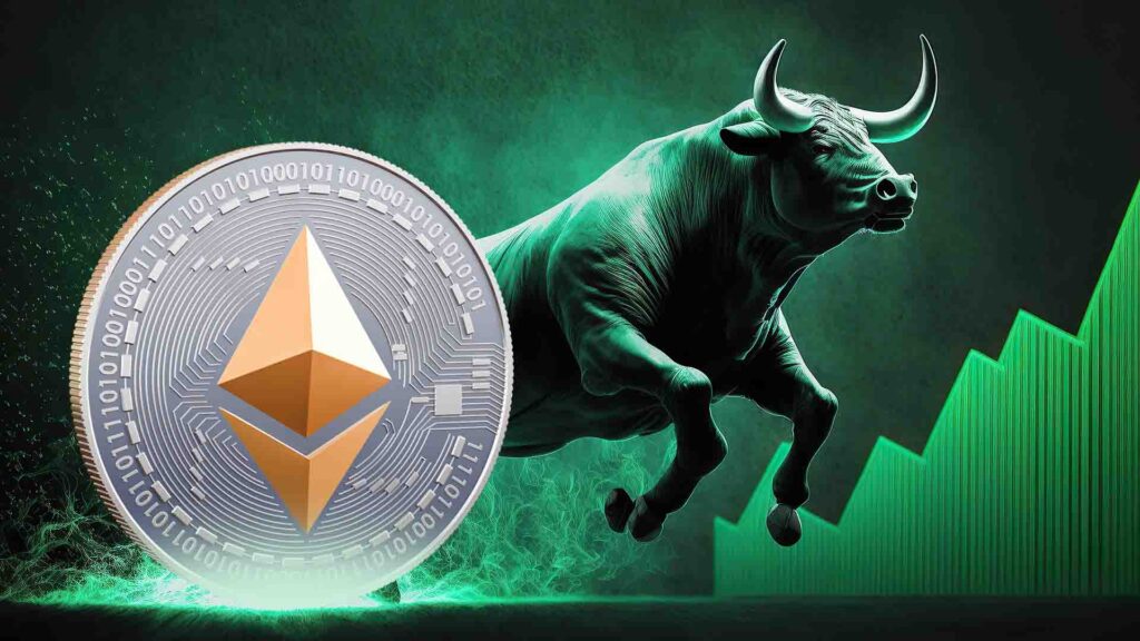 Прорыв цены Ethereum: Бычий флаг указывает на 100% ралли в направлении $3,600