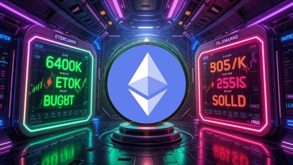 640K ETH Bought, 305K Sold—Is Ethereum Gearing for a Breakout?