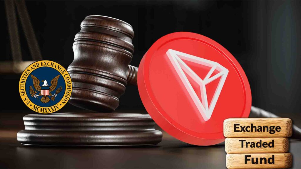 SEC Acknowledges Staked TRX ETF Filing While Delaying XRP, LTC Decisions