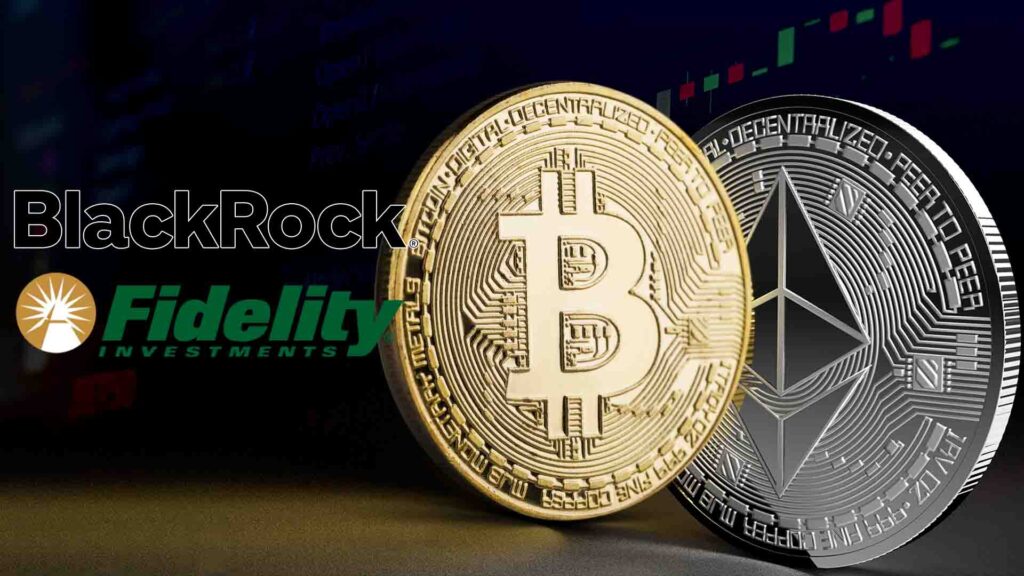 BlackRock, Fidelity Lead $565M Institutional Bull Run In BTC & ETH