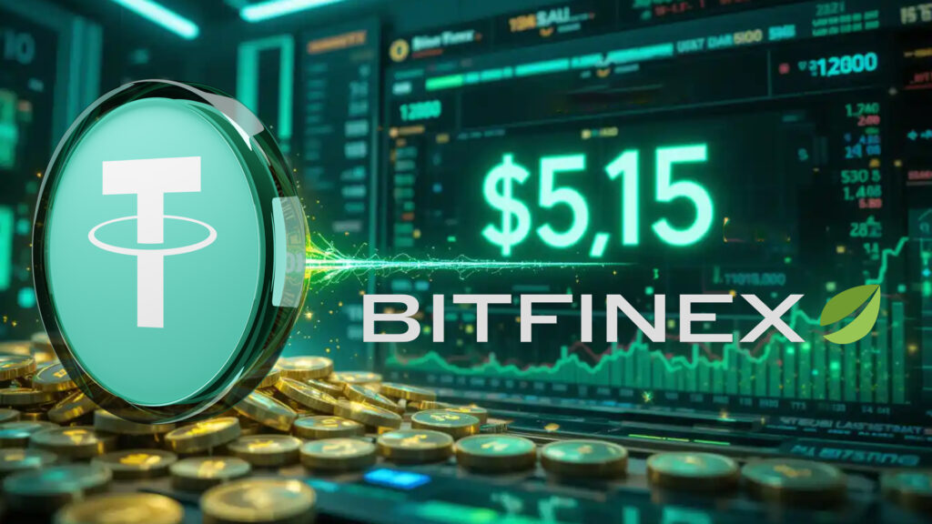 Tether Transfers $200M to Bitfinex as Valuation Surges Past $515B