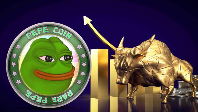 Скоро разворот? Цена монеты PEPE достигла цели в 0,000015