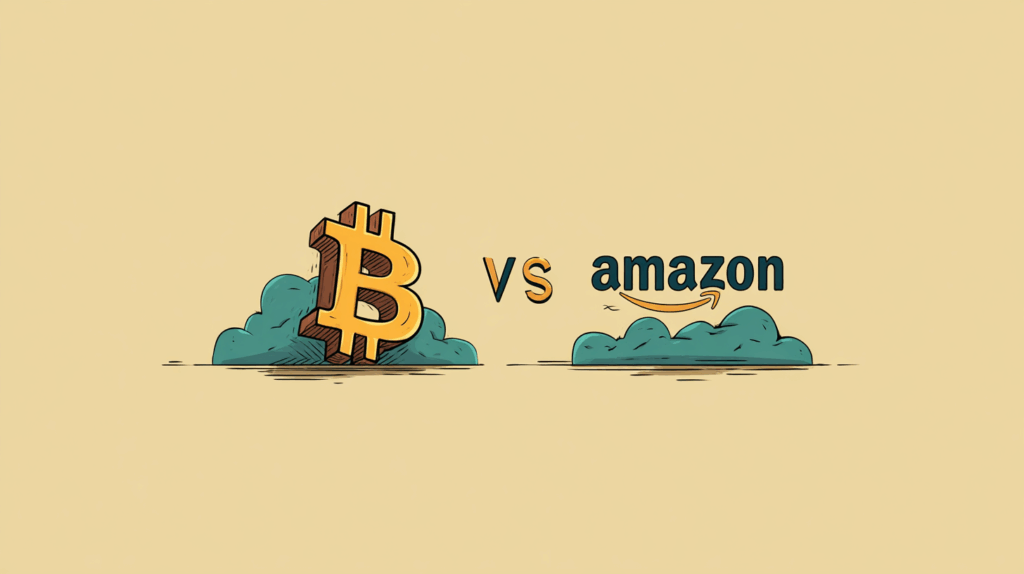 Bitcoin plus fort qu’Amazon ? Focus sur une crypto à fort potentiel