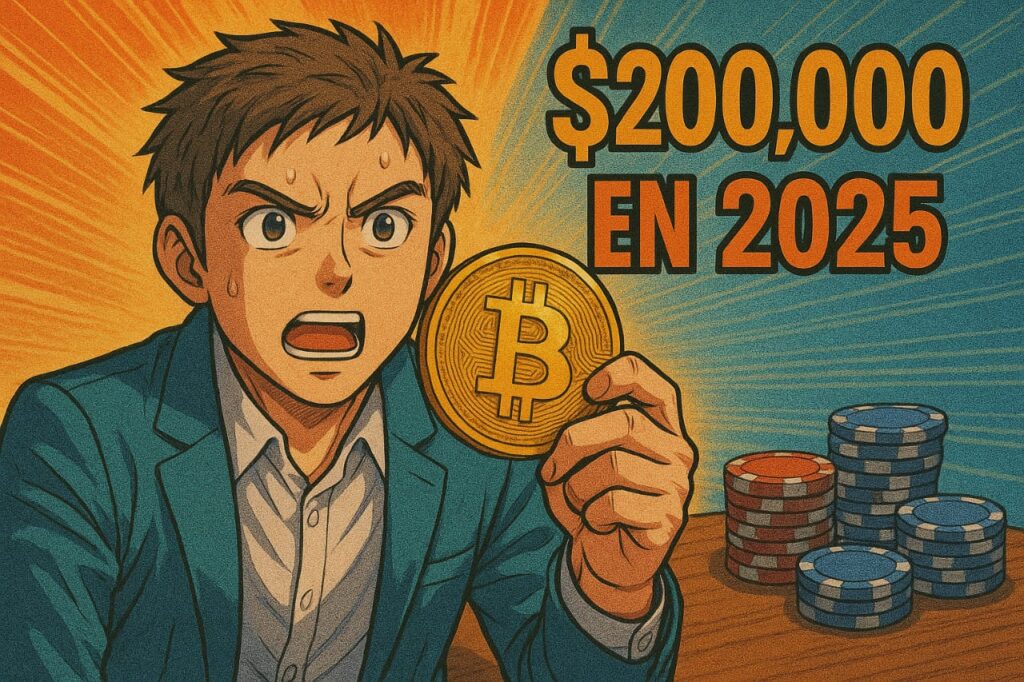 Bitcoin 200000 $ : Un Pari de 8 586 BTC en 2025