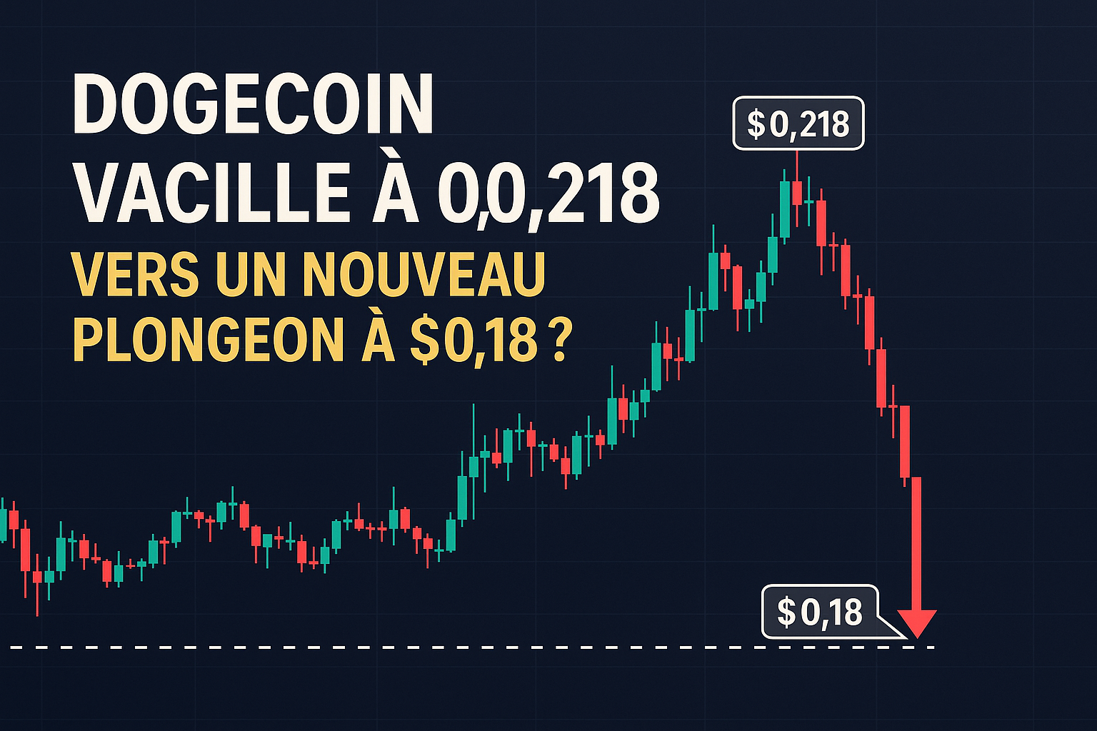 Dogecoin chute