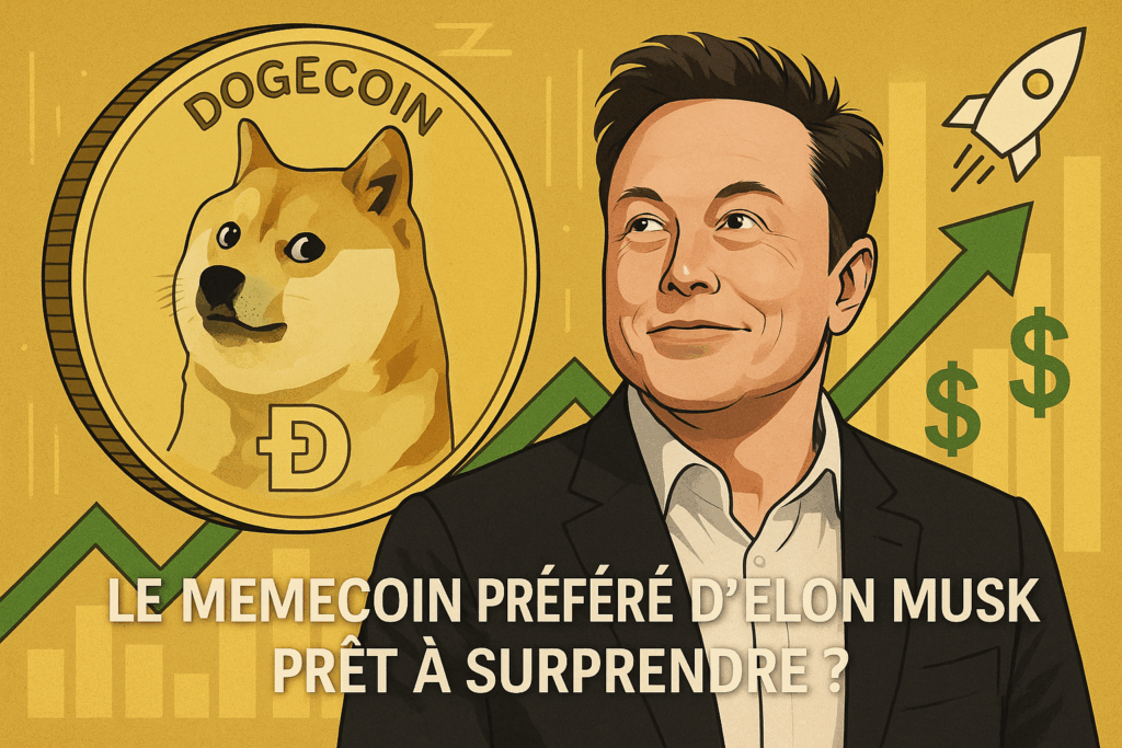 Dogecoin: le memecoin préféré d’Elon Musk prêt à surprendre ?