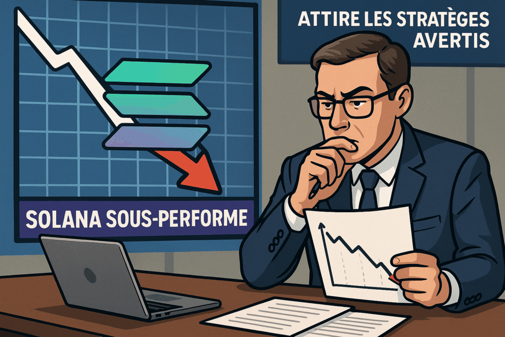 Solana sous-performe, mais attire les stratèges avertis