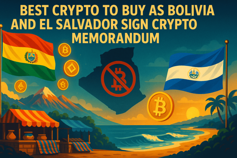 Bolivia y El Salvador sellan acuerdo cripto