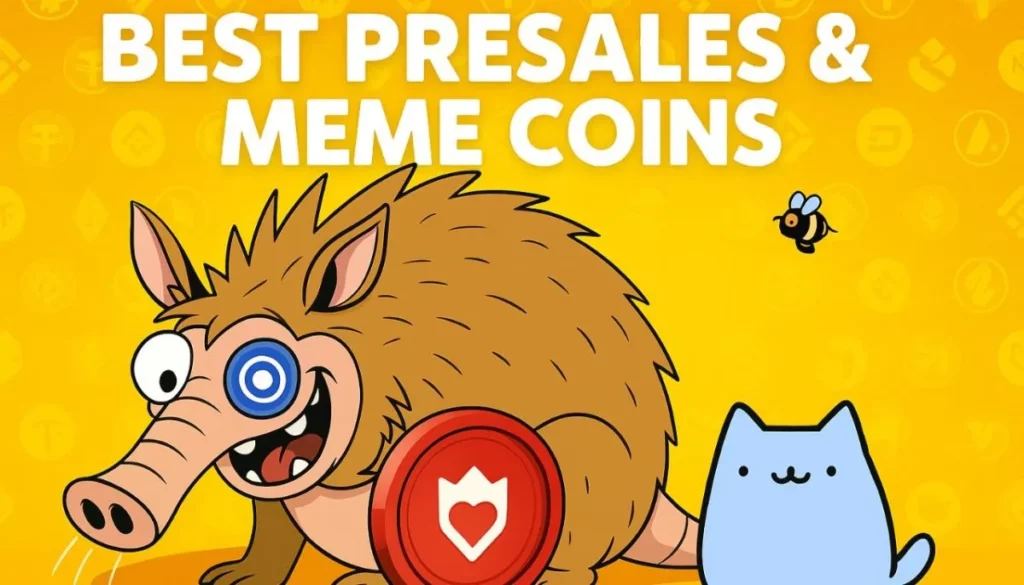 Las preventas y meme coins con mayor potencial de crecimiento la próxima semana