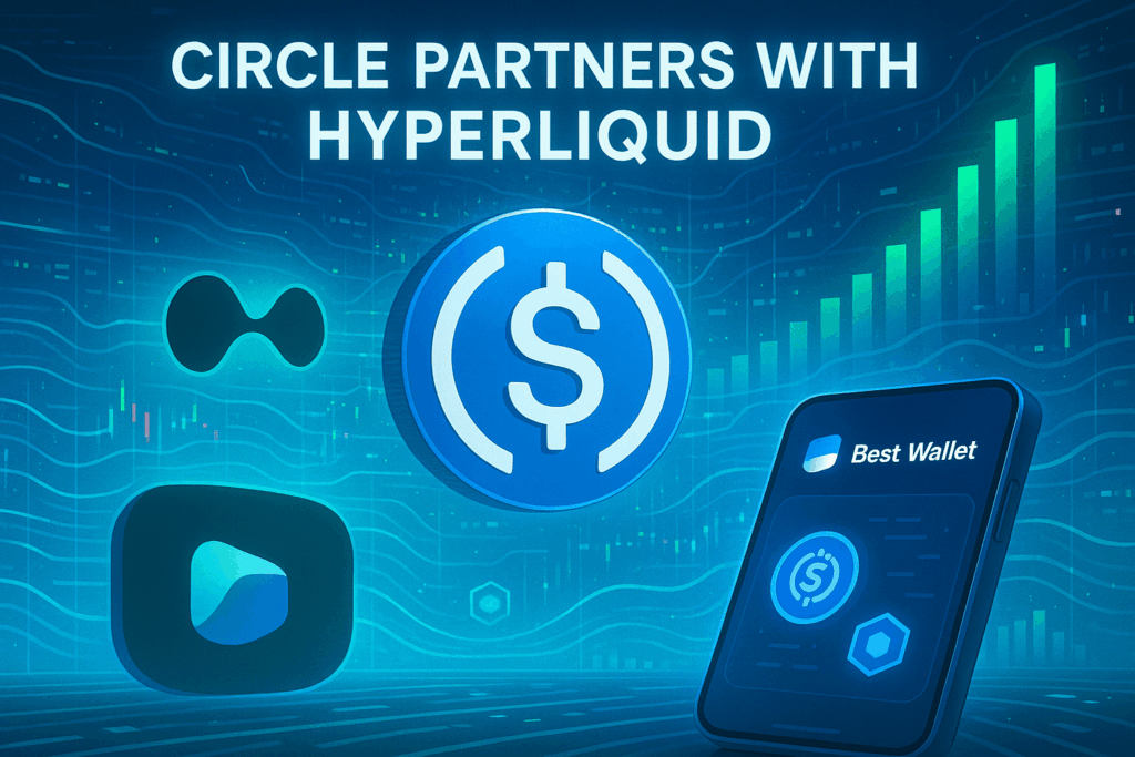 Circle Announces Native $USDC to Hyperliquid as Best Wallet Token Gains Hype