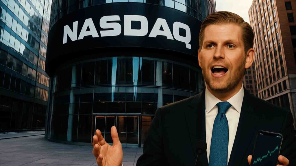 Eric Trump est démis de ses fonctions d’administrateur du conseil d’administration après que le cabinet a consulté le Nasdaq