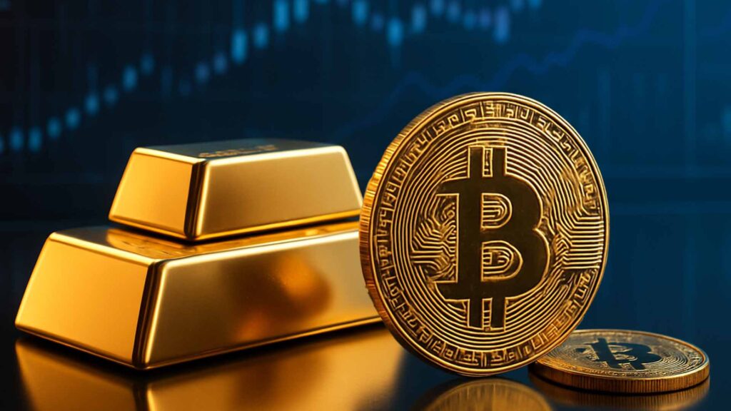 Gold Price Parabolic, Echoing Historical Patterns Of Bitcoin