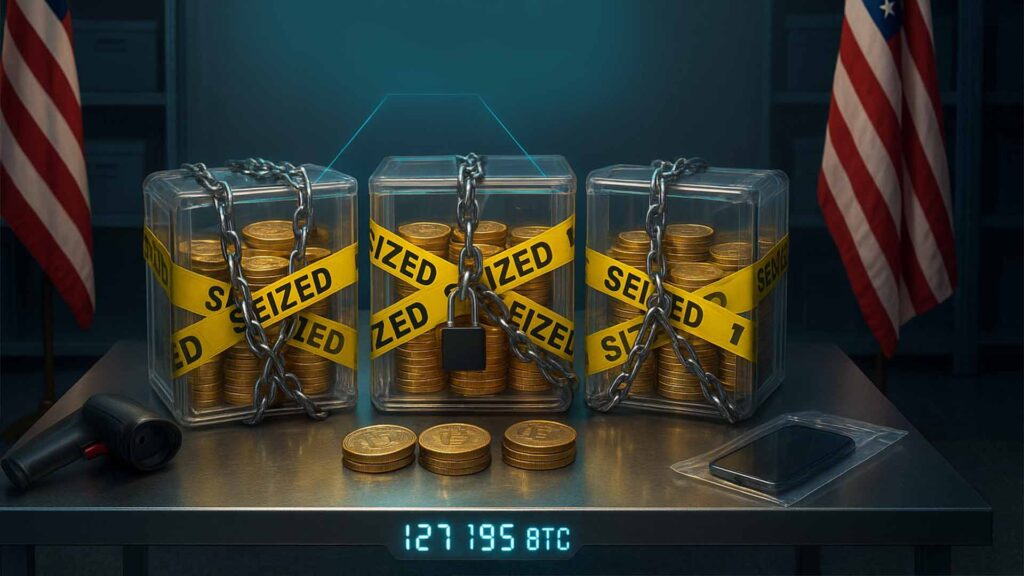 US Government Seizes 127,195 Bitcoin in Pig Butchering Scam, Here’s Current Wallet Composition