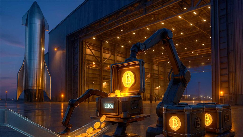 Elon Musks SpaceX verschiebt $270 Millionen in Bitcoin
