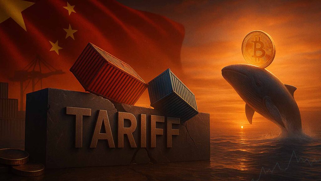 Crypto Whale Nets Over $160M In One Day on China Tariff Shock