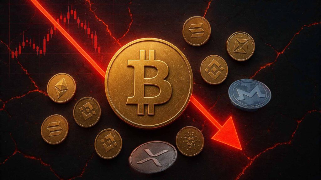 Crypto Crash Today: Why Bitcoin and Altcoins are Going Down