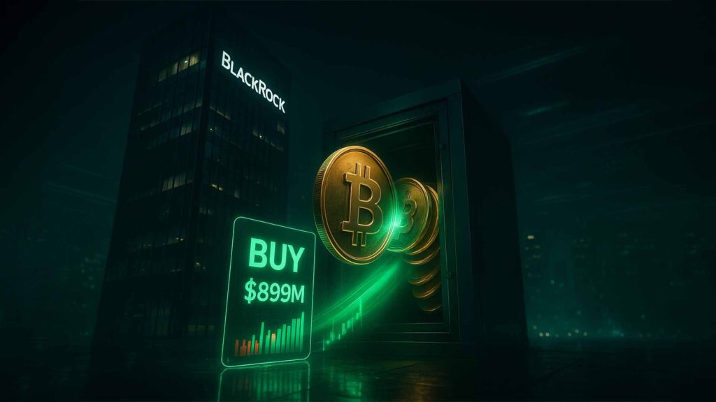 BlackRock kauft $899M Bitcoin BTC im Vorfeld des $120K Tests