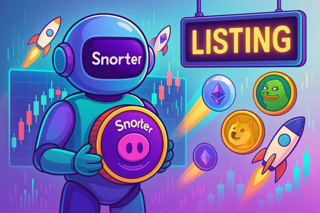 Snorter, listing imminent : le bot de trading au cœur du boom des memecoins
