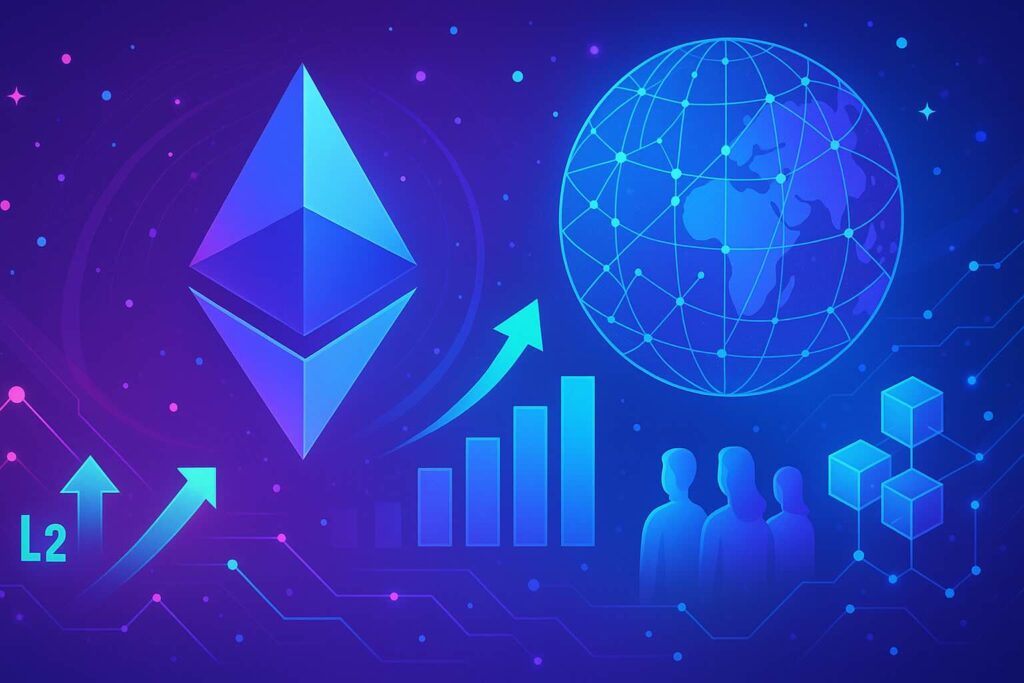 Ethereum domine le Web3 : adoption record et boom des Layer 2