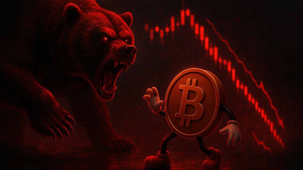 Bitcoin USD Bearish Signals verstärken sich inmitten des Preisverfalls