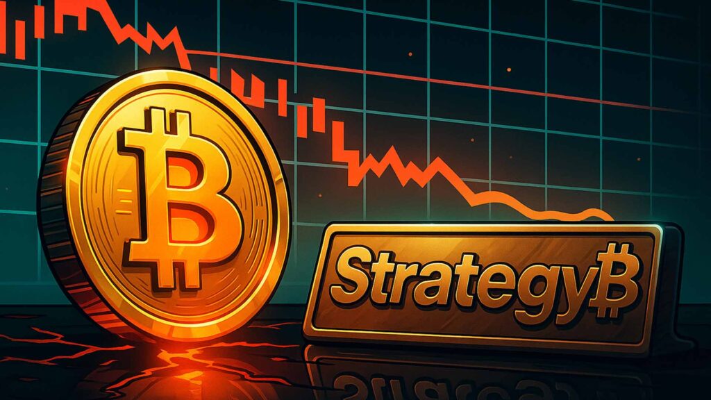 MSTR Stock Loses Key Support as Bitcoin Price Falls & mNAV Hits 0.96