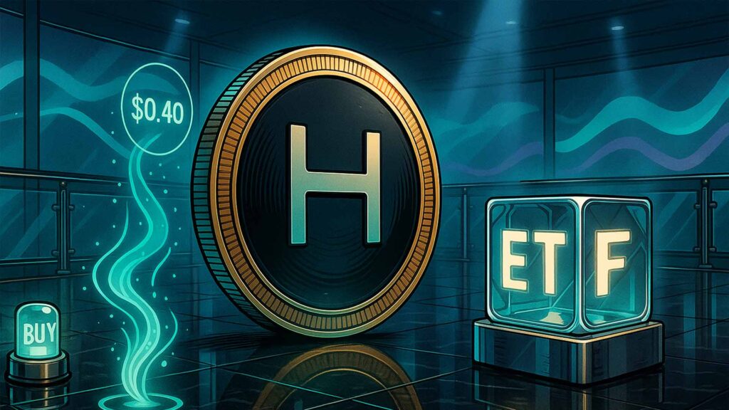 HBAR Price Targets $0.40 as ETF Launch & Buy Signals Ignite Rally