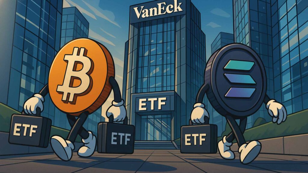 Van Eck’s BTC ETF Marks 2nd Biggest Sale As Its SOL ETF (VSOL) Goes Live