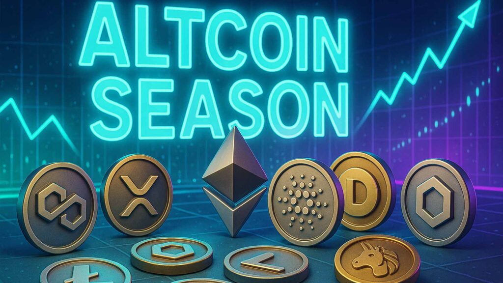 Altcoins Season Index blinkt frühe Stärke vor der Rotation