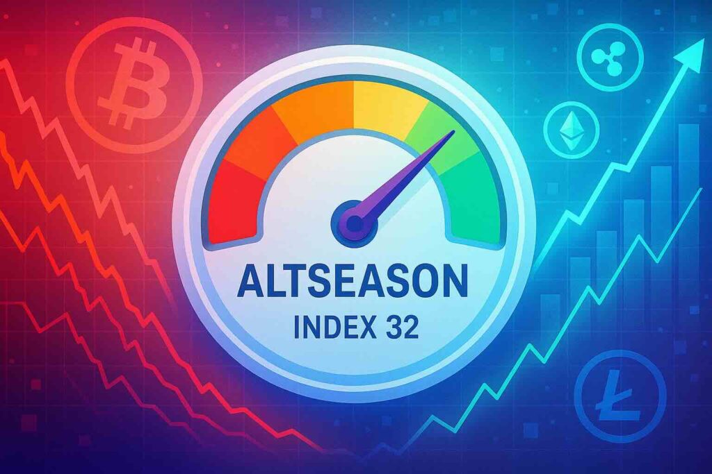 Altseason: el índice sale del rojo pese al desplome cripto