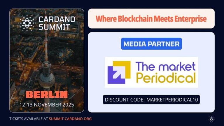 The Market Periodical Named Official Media Partner of Cardano Summit 2025, Unlocking Exclusive Reader Benefits