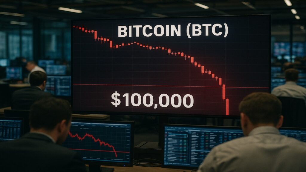 Crash crypto : Bitcoin décroche, Fed prudente, liquidations en chaîne