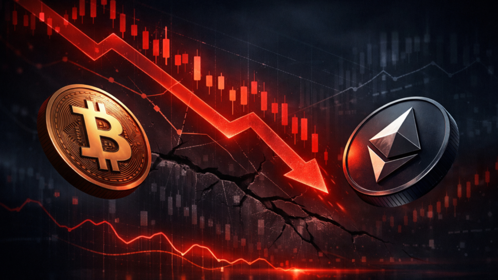 Caída del cripto mercado hoy: 4 razones clave de la caída
