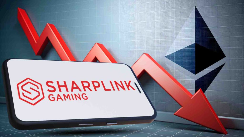 Sharplink Stock Tanks 67% After SEC Filing Sparks Ethereum Panic