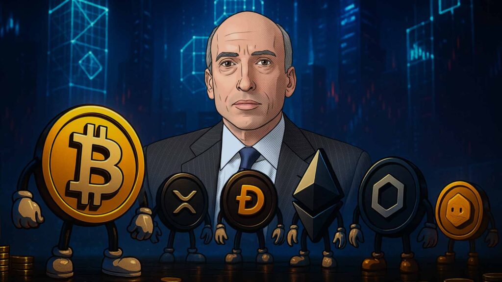 Der ehemalige SEC-Vorsitzende Gary Gensler bleibt skeptisch gegenüber der Krypto-Industrie