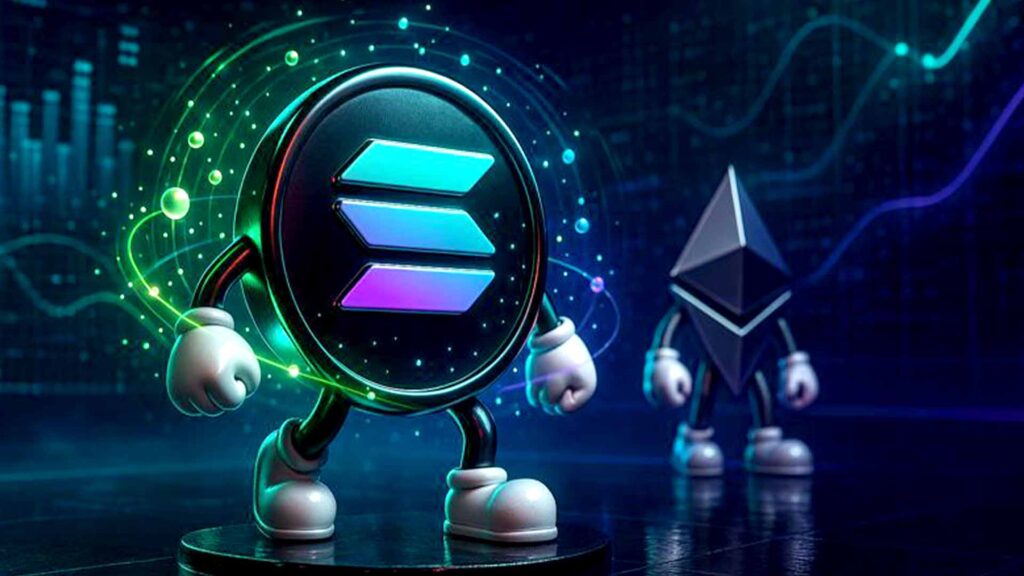 Les données d’utilisation placent Solana Crypto devant Ethereum dans les mesures d’activité de 2025