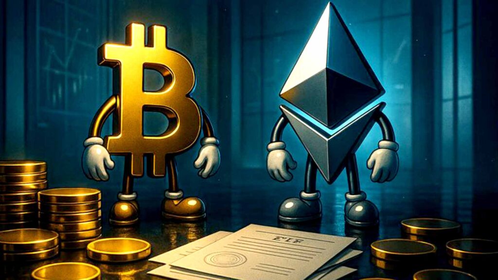 Bitcoin ETFs Ether ETFs See $496M in Weekly Inflows as Institutional Demand Holds