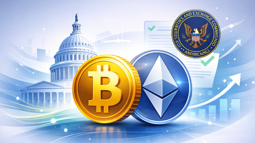 SEC Chair Calls Ethereum Critical as Bitcoin Market Structure Bill Nears Passage