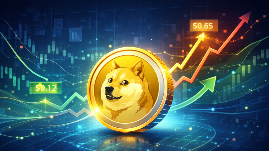 Dogecoin Price Face Test Near $0.12 as Analysts Map $0.20 and $0.65 Targets