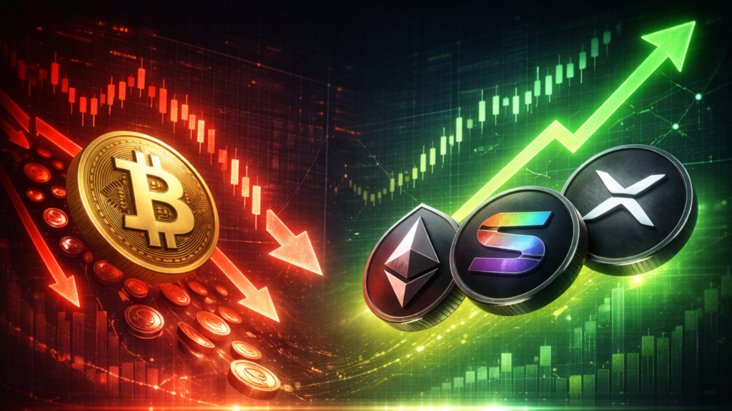 Bitcoin ETFs See $142M Outflows as Ethereum, Solana, and XRP Turn Positive
