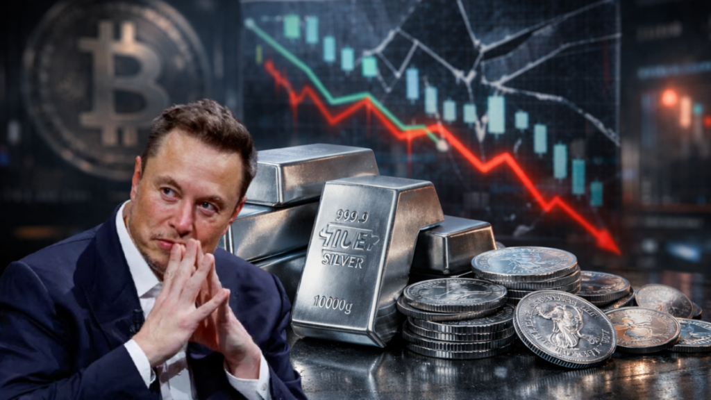 Crypto News: Musk Warns Silver Shortage as Crypto Interest Falls