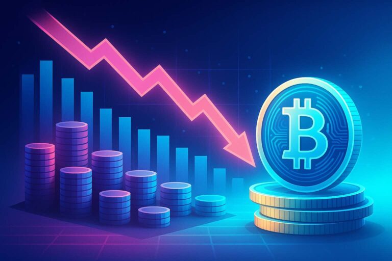 Marché crypto au ralenti : volumes en baisse et liquidité en recul.