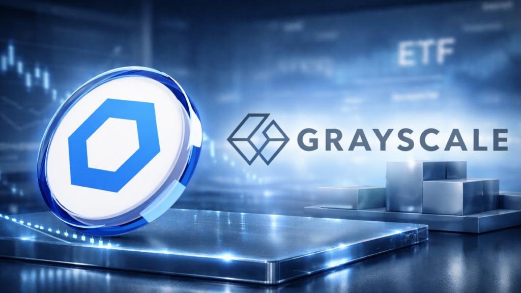 Chainlink Price Tests Key Support as Grayscale GLNK ETF Expands Access