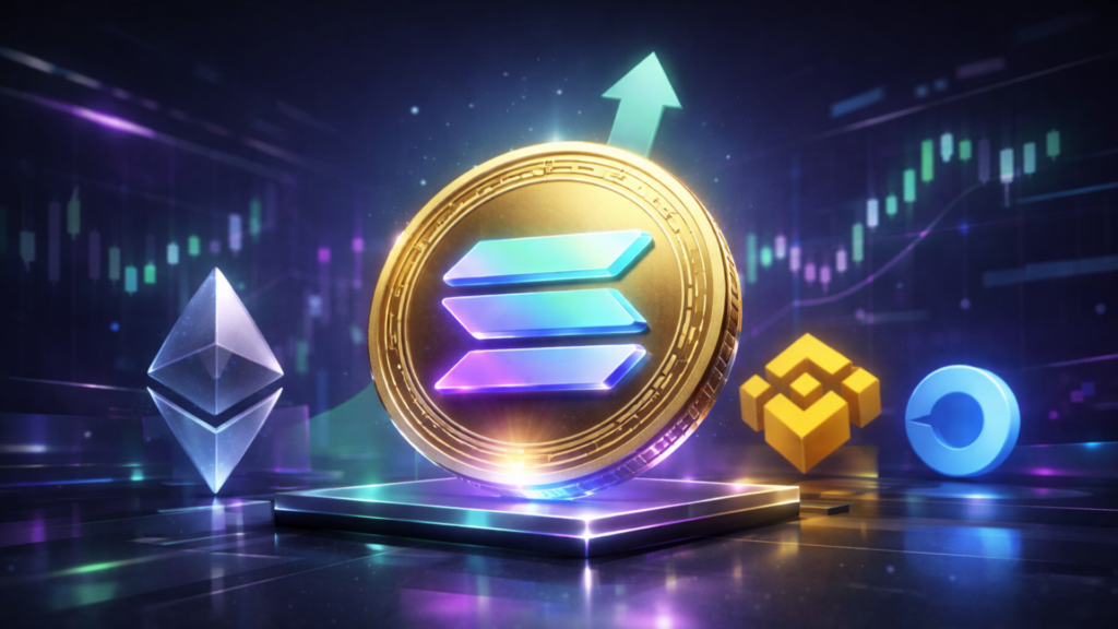 Prédiction du prix de Solana qui bat Ethereum, BSC, Base dans une métrique clé