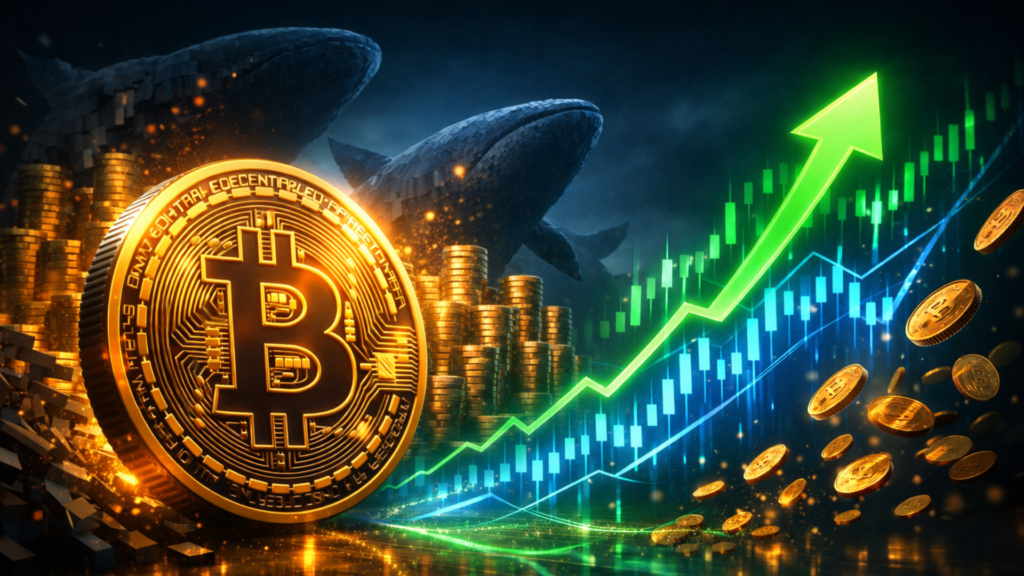 Bitcoin USD Whales Load Up as Retail Sells, Breakout Signals Flash