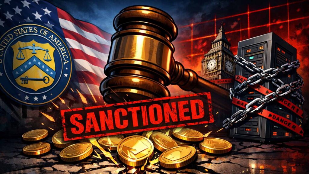 US Treasury’s OFAC Sanctions UK-based Crypto Exchanges Zedcex and Zedxion